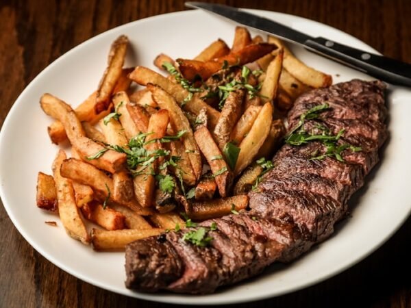 Grilled chicken steak