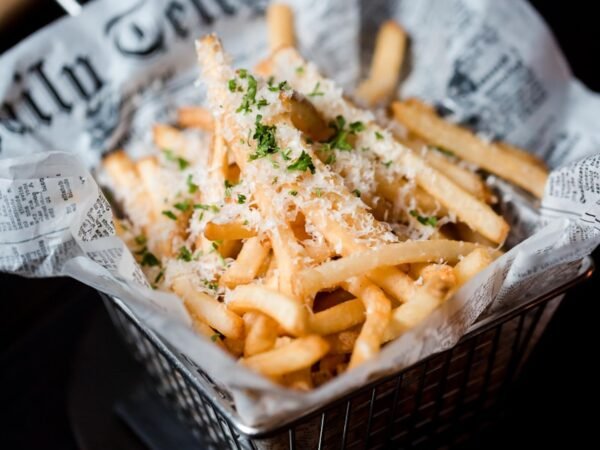 Golden french fries