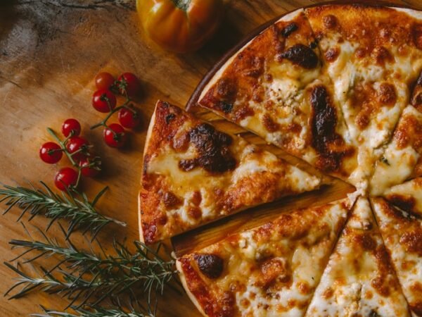 Wood-fired pizza